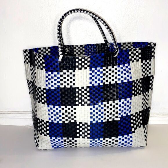 NEW...Blue💙,Black🖤,White🤍 tweeted beach bag OZ from Forever21 - Picture 1 of 2